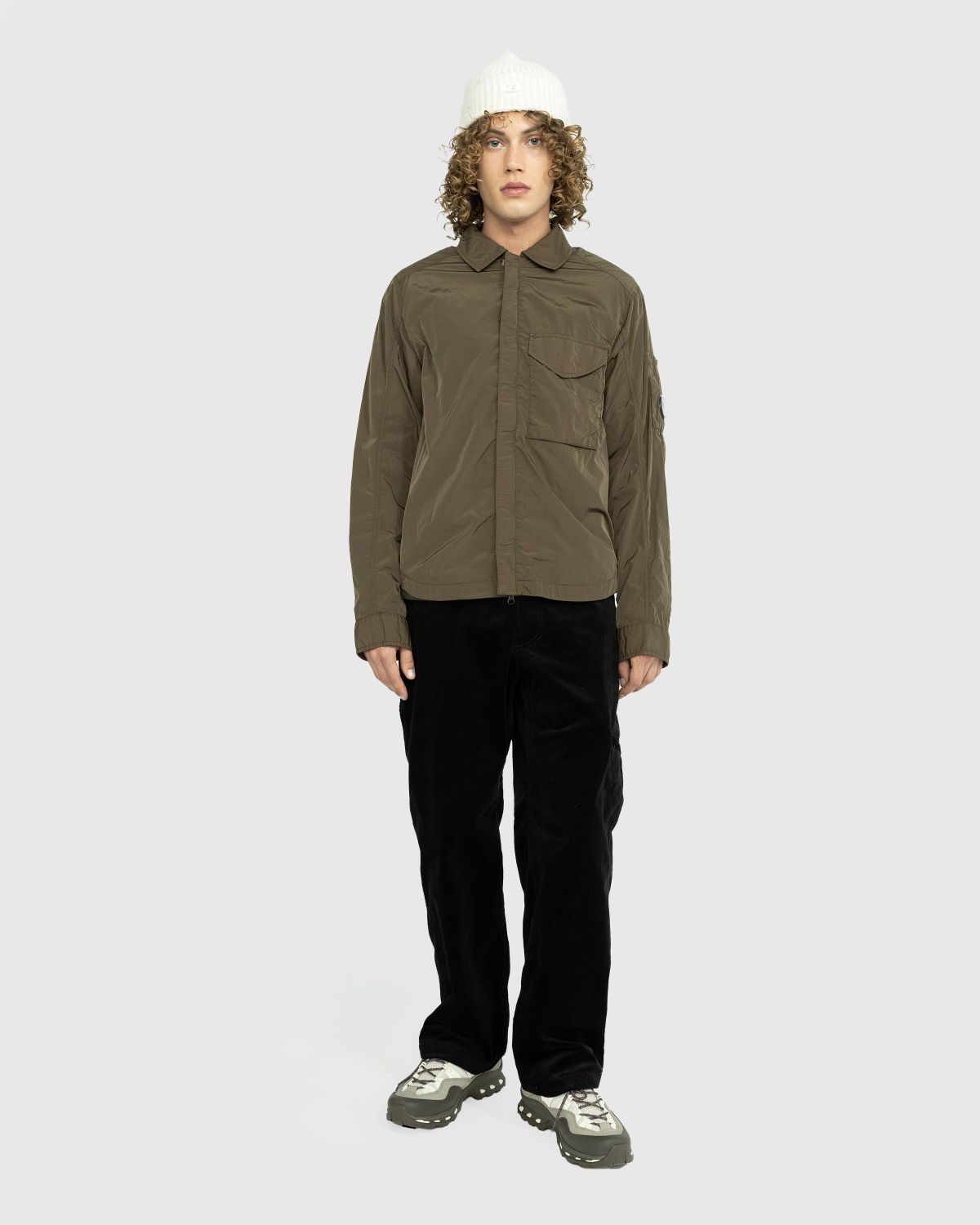 Cp company outlet overshirt green